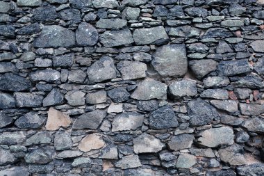 Vintage Kalesi taş duvar