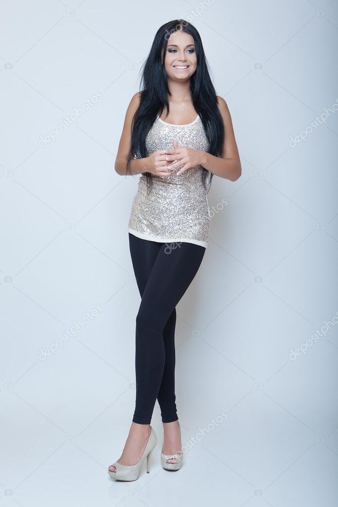 slim girl dress style