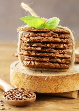 keten tohumu, sağlıklı gıda ücretsiz gluten üzerinden kraker