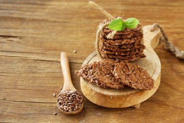 keten tohumu, sağlıklı gıda ücretsiz gluten üzerinden kraker
