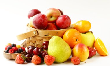 doğal organik meyve ve çilek