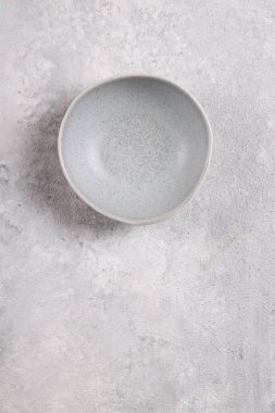 Fotokopi alanı olan boş bir tabak