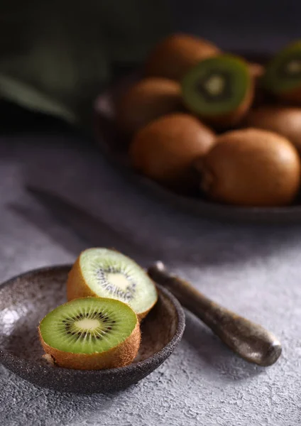 Fresh Ripe Kiwi Fruit Healthy Eating — Stock Photo, Image