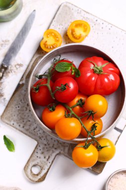 Masada taze organik domatesler