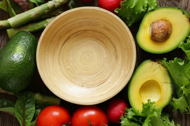 sağlıklı beslenme için taze organik sebze