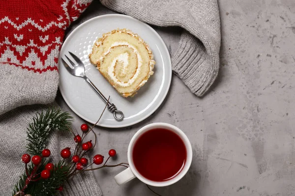 Suéter Fondo Navidad Postre — Foto de Stock