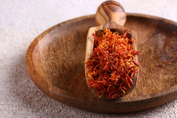 Fragrant Oriental Spice Saffron Bowl — Stock Photo, Image