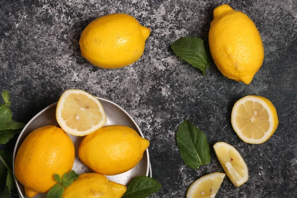 Agrumes Fruits Citrons Pour Une Alimentation Saine — Photo