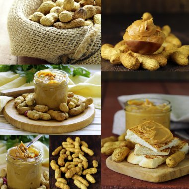 fındık ve fıstık ezmesi tencerede, kaşık