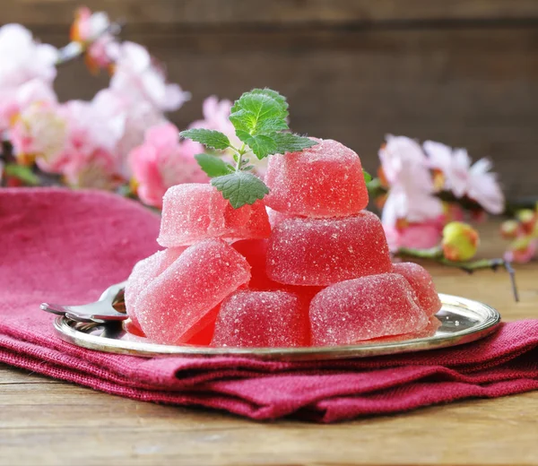 Bär frukt hemlagad jujube söt sommar dessert — Stockfoto