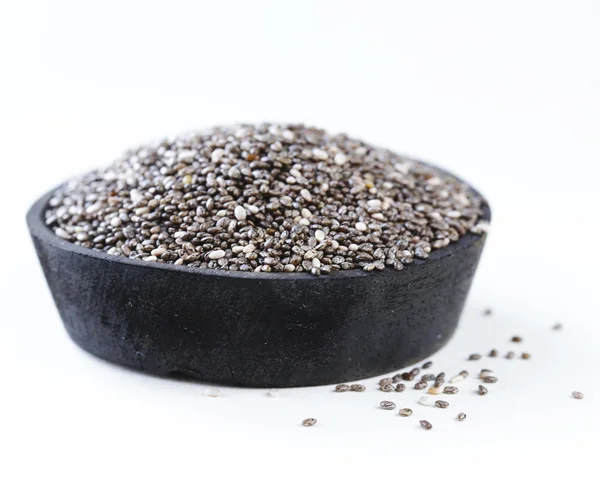 Natürliche Bio-Chia-Samen - gesunde Ernährung — Stockfoto