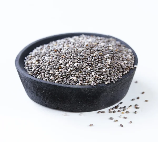 Natürliche Bio-Chia-Samen - gesunde Ernährung — Stockfoto