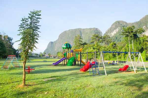 Parc de jeux pour enfants. Image En Vente