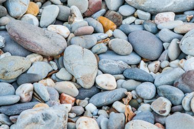 Arka plan ve doku, Kho Lanta, Tayland plaj çakıl taşı.