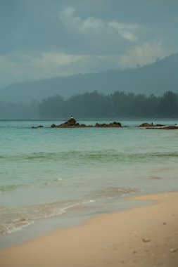 Denizde yağmur fırtınaları oluyor..