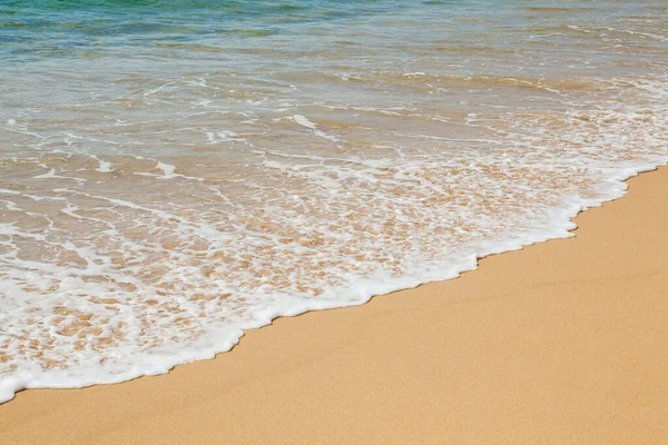 Vague Mer Sur Plage Sable Thaïlande — Photo