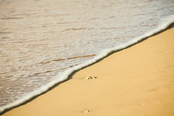 Uitzicht Een Strand Voor Zonsondergang Thailand — Stockfoto