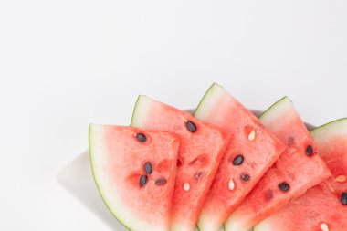 Plaka üzerinde karpuz kesmek