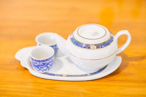Chinesischer Tee Set mit Teekanne und Tasse — Stockfoto