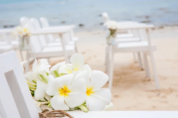 Chair setting for Wedding — Stock Photo, Image