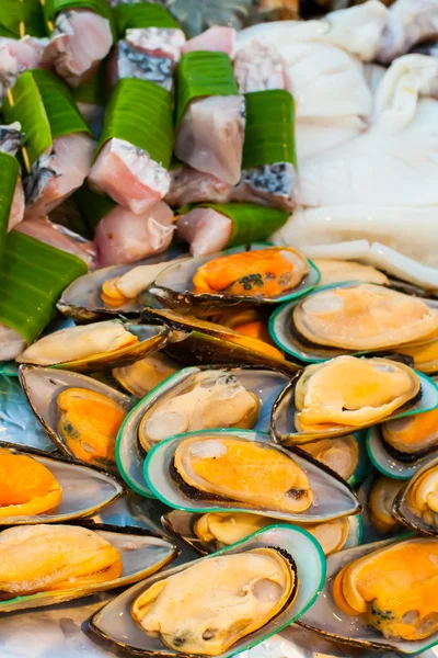 Meeresfrüchte für Hochzeitszeremonie in Thailand — Stockfoto