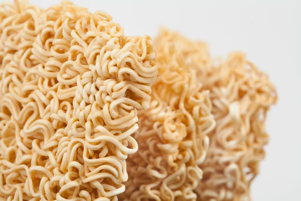 A block of dried Instant noodles — Stock Photo, Image