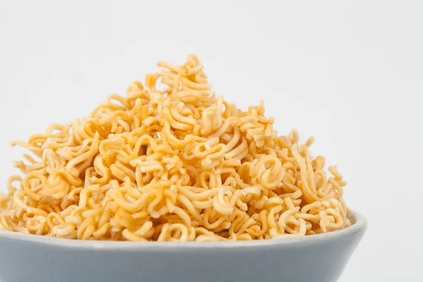 A block of dried Instant noodles — Stock Photo, Image