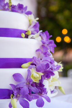 güzel bir düğün pastası 