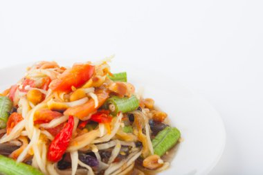 Som Tam (Papaya salatası)