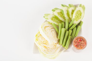 Chili Yapıştır ve sebze