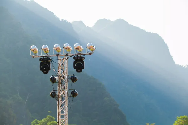 Luz do estádio — Fotografia de Stock