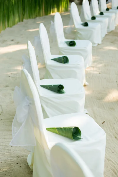 Arreglo floral en una ceremonia de boda — Foto de Stock