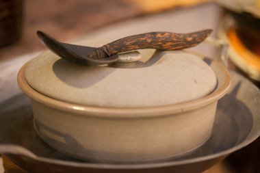 Gıda düğün yemeği için hazırlanmıştır.