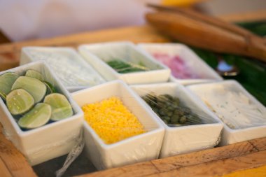 Gıda düğün yemeği için hazırlanmıştır.