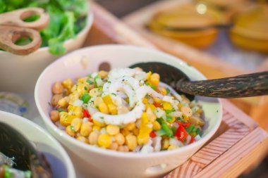 Gıda düğün yemeği için hazırlanmıştır.