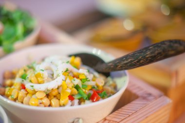 Gıda düğün yemeği için hazırlanmıştır.