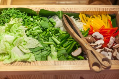 Gıda düğün yemeği için hazırlanmıştır.