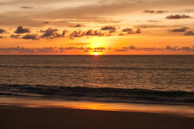 Phuket, Tayland, Thailand, deniz güneş dizi.