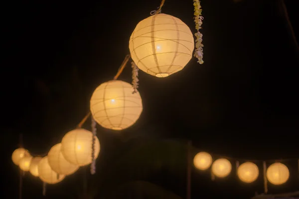 Detalhe da configuração do casamento — Fotografia de Stock