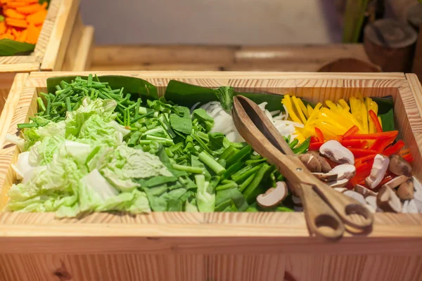 La nourriture a été préparée pour le dîner de mariage . — Photo