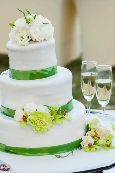 Bolo de casamento — Fotografia de Stock