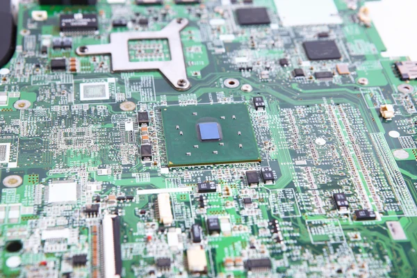 Computer micro circuit board — Stock Photo, Image