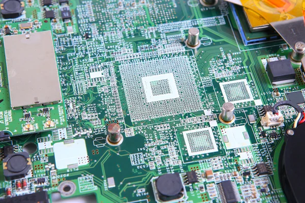 Computer micro circuit board — Stock Photo, Image