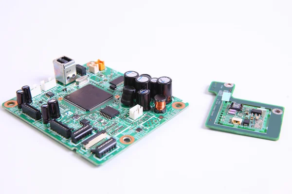 Computer micro circuitbord — Stockfoto