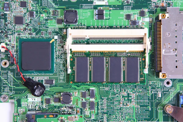 Computer micro circuit board — Stock Photo, Image