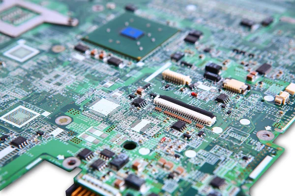 Computer micro circuit board — Stock Photo, Image