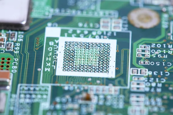 Scheda micro circuito del computer — Foto Stock