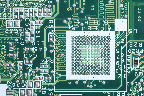 Computer micro circuitbord — Stockfoto