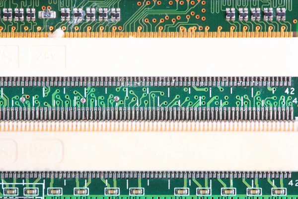 计算机微型电路板 — 图库照片
