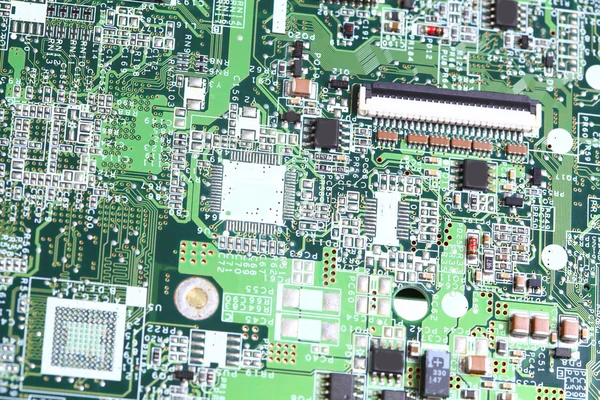 Carte de micro-circuit informatique — Photo